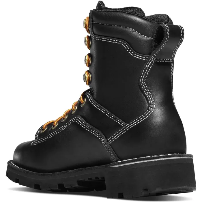 Quarry USA Black Alloy Toe Women Danner Boots