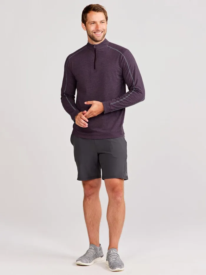 Quarter Zips Men Tasc Performance Carrollton Lightweight Quarter Zip