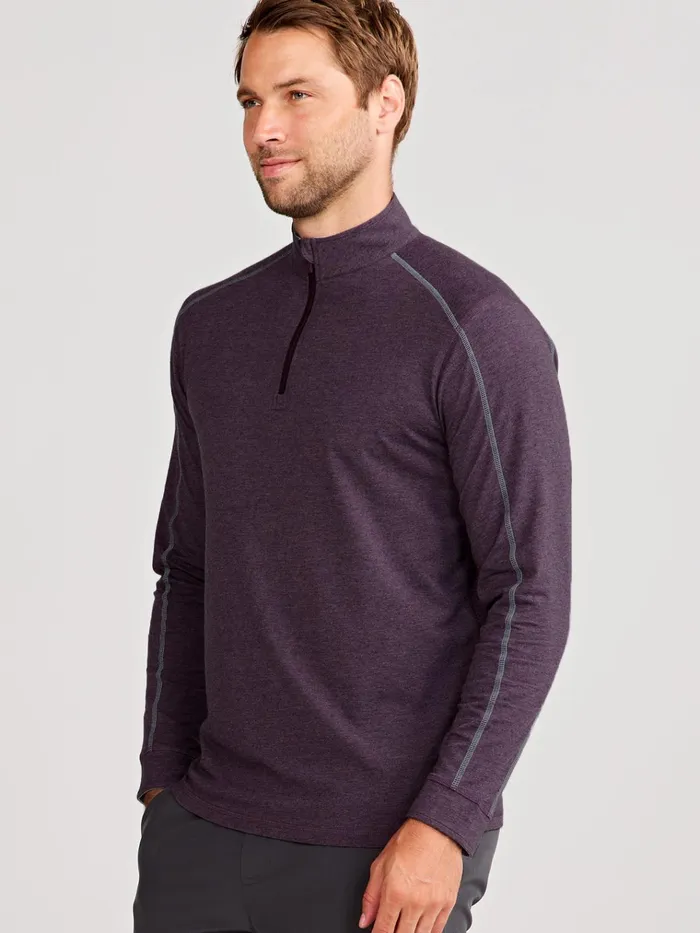 Quarter Zips Men Tasc Performance Carrollton Lightweight Quarter Zip