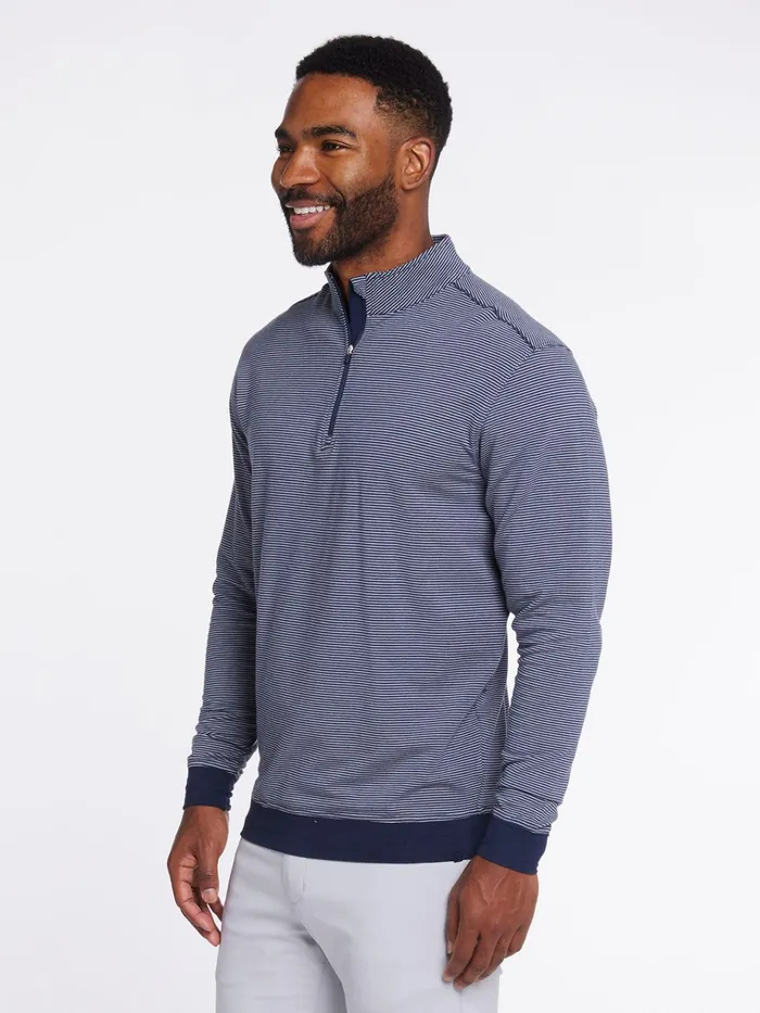 Quarter Zips Men Tasc Performance Cloud French Terry Print Quarter Zip