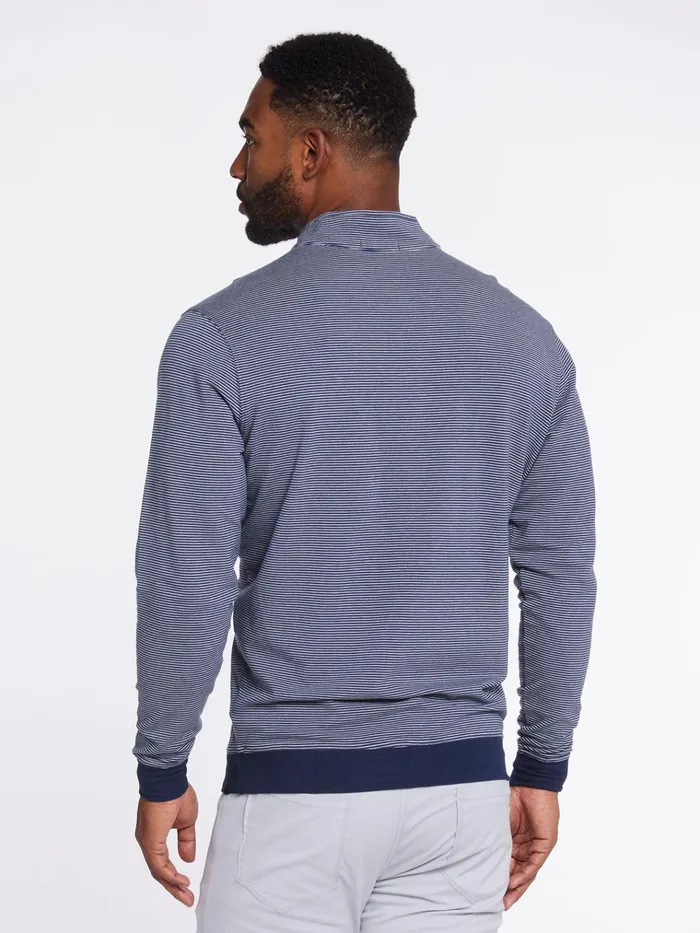 Quarter Zips Men Tasc Performance Cloud French Terry Print Quarter Zip