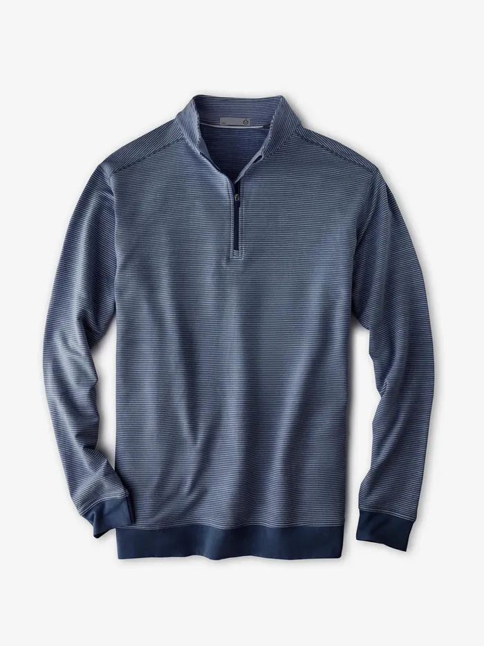Quarter Zips Men Tasc Performance Cloud French Terry Print Quarter Zip