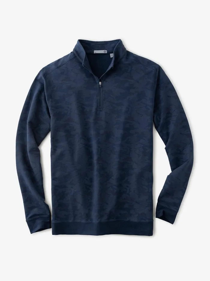 Quarter Zips Men Tasc Performance Cloud French Terry Print Quarter Zip