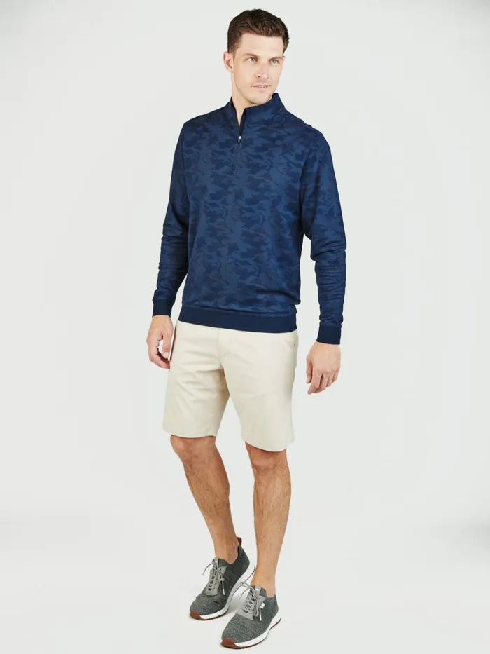 Quarter Zips Men Tasc Performance Cloud French Terry Print Quarter Zip