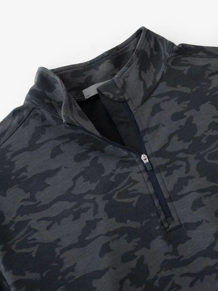 Quarter Zips Men Tasc Performance Cloud French Terry Print Quarter Zip