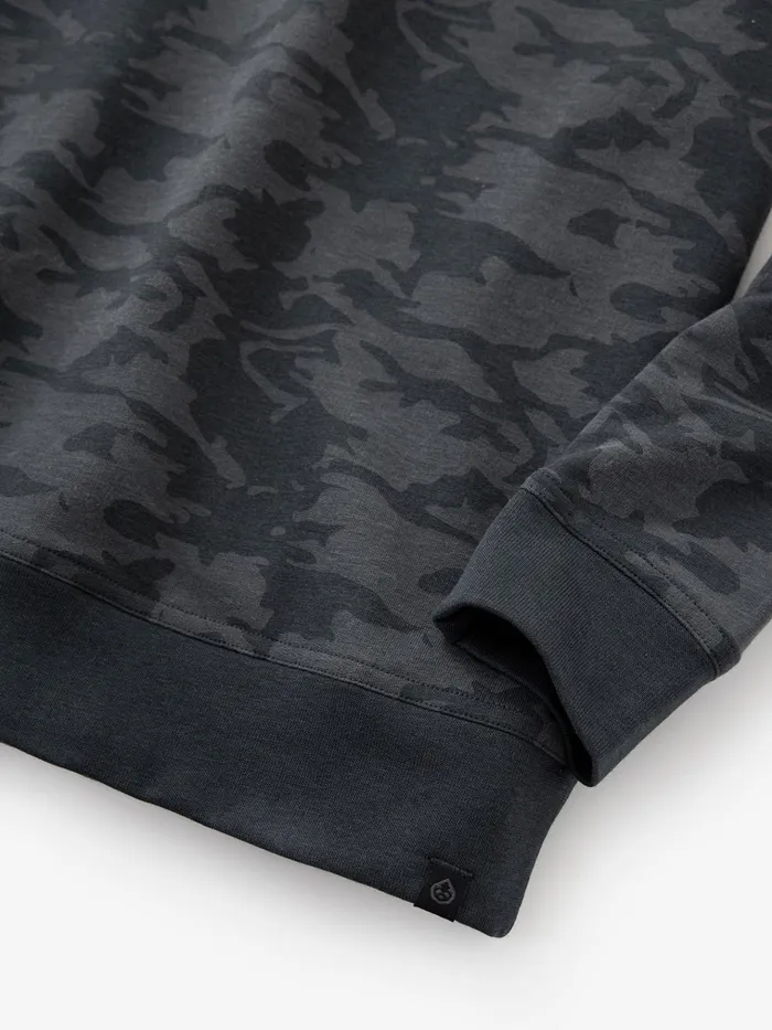 Quarter Zips Men Tasc Performance Cloud French Terry Print Quarter Zip