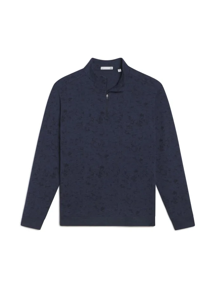 Quarter Zips Men Tasc Performance Cloud French Terry Print Quarter Zip