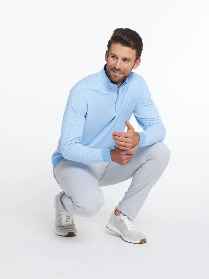 Quarter Zips Men Tasc Performance Cloud French Terry Print Quarter Zip