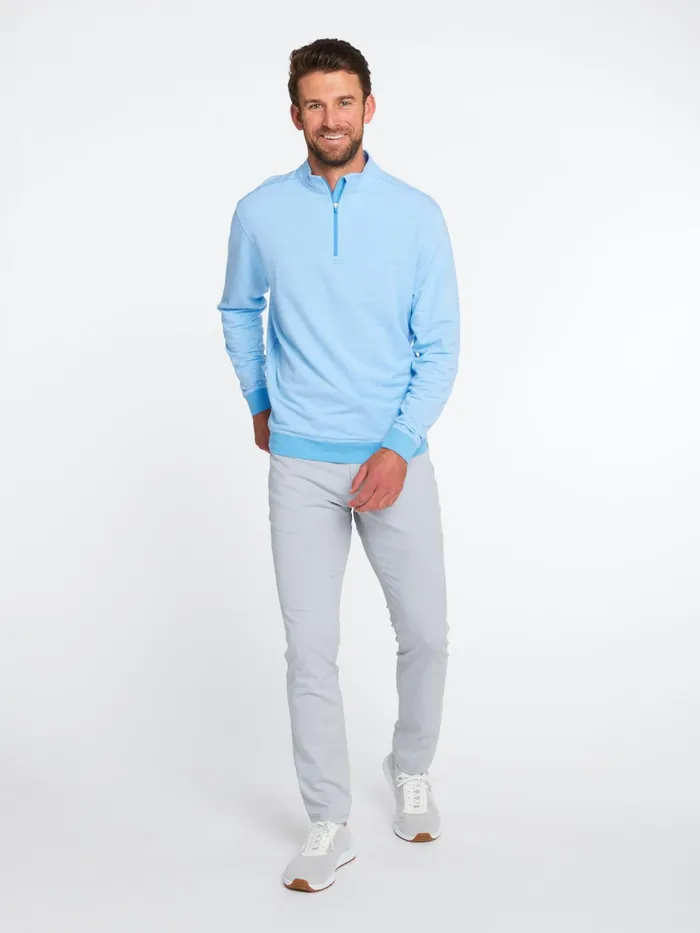 Quarter Zips Men Tasc Performance Cloud French Terry Print Quarter Zip