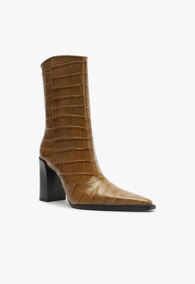 Raffaela Bootie Light Brown Women Schutz Shoes Booties Raffaela Bootie Light Brown Women Schutz Shoes Booties
