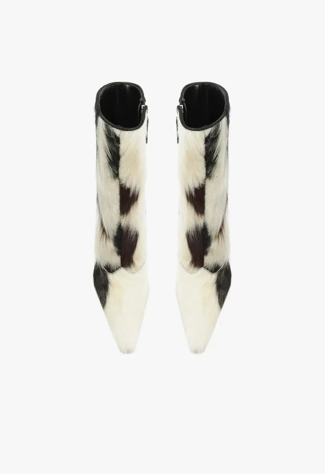 Raffaela Leather Bootie Brown Women Schutz Shoes Booties