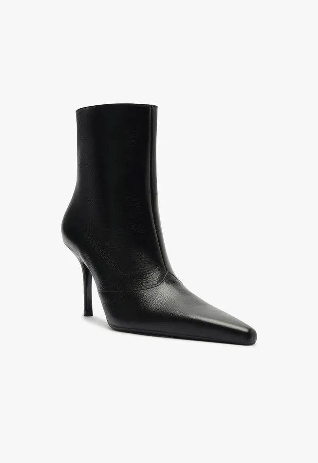 Raffaela Stiletto Bootie Black Women Schutz Shoes Booties