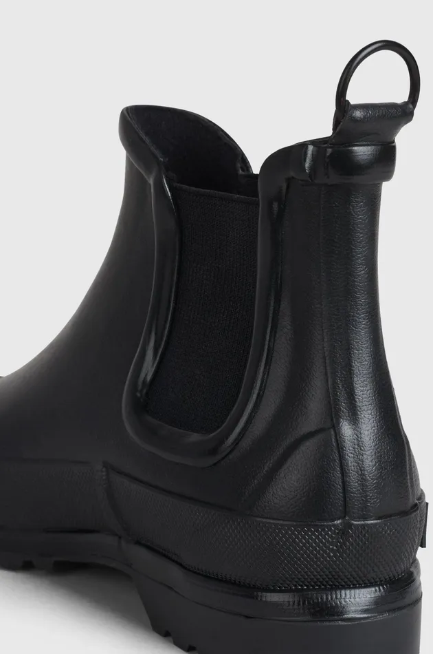 Rain Boots Women Stutterheim Chelsea Rainwalker Black