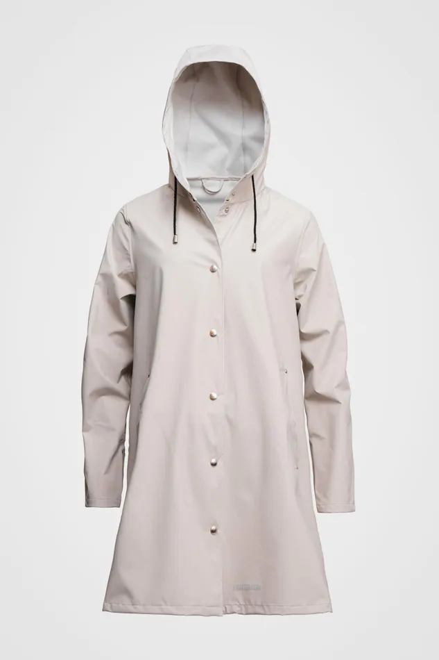 Raincoats Women Stutterheim Mosebacke Lightweight Raincoat Light Sand