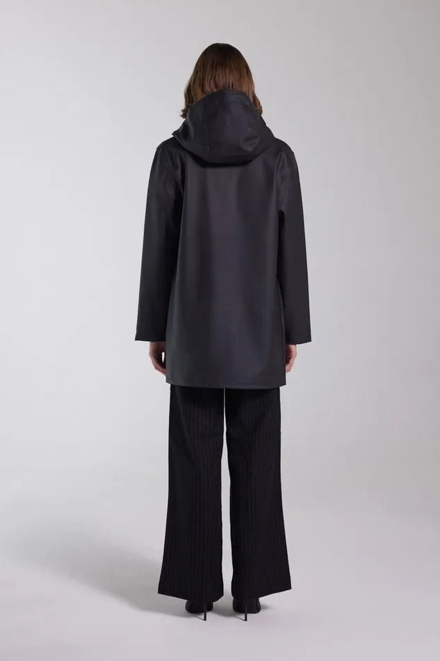 Raincoats Women Stutterheim Stockholm Raincoat Black