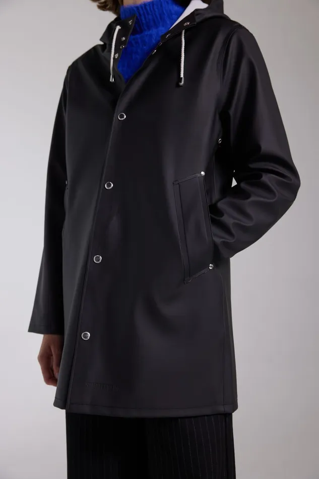 Raincoats Women Stutterheim Stockholm Raincoat Black