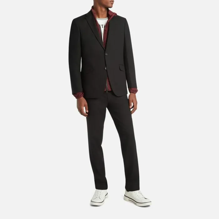 ReadyFlex ModernFit Suit Jacket Black Men Kenneth Cole Suiting