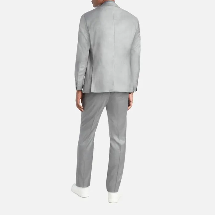 ReadyFlex ModernFit Suit Jacket Grey Men Kenneth Cole Suiting