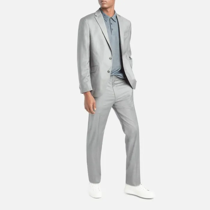 ReadyFlex ModernFit Suit Jacket Grey Men Kenneth Cole Suiting