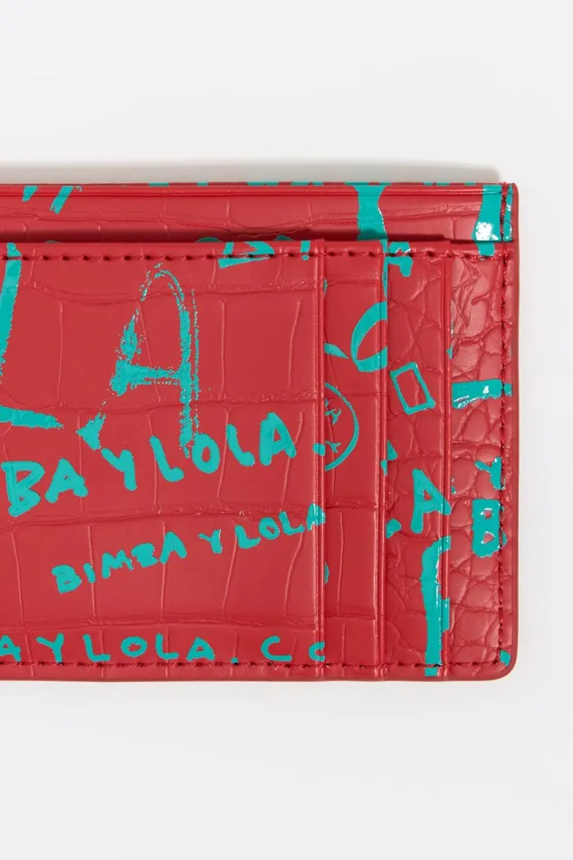 Red Mock Croc Card Holdercoin Purse Bimbaylolacom Red Women Bimba Y Lola Card Holders Red Mock Croc Card Holdercoin Purse Bimbaylolacom Red Women Bimba Y Lola Card Holders