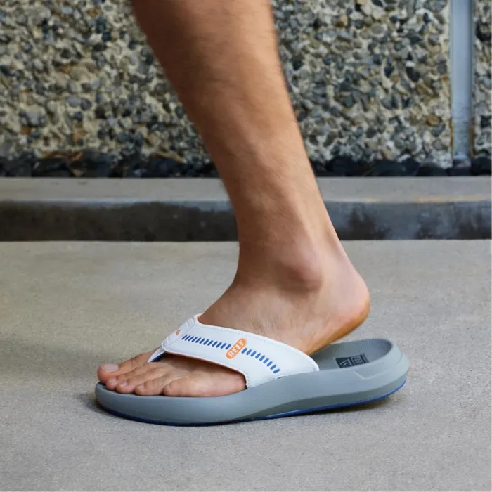 Reef Sandals Cruiser Bluewhiteorange 8211 Men Reef Sandals Cruiser Bluewhiteorange 8211 Men