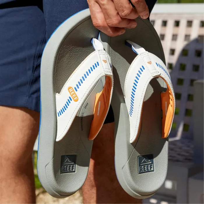 Reef Sandals Cruiser Bluewhiteorange 8211 Men Reef Sandals Cruiser Bluewhiteorange 8211 Men