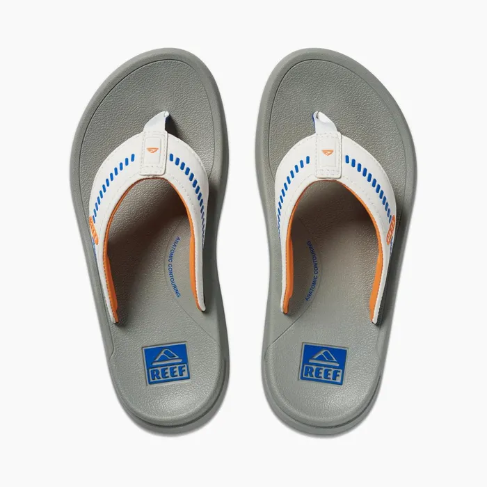 Reef Sandals Cruiser Bluewhiteorange 8211 Men Reef Sandals Cruiser Bluewhiteorange 8211 Men
