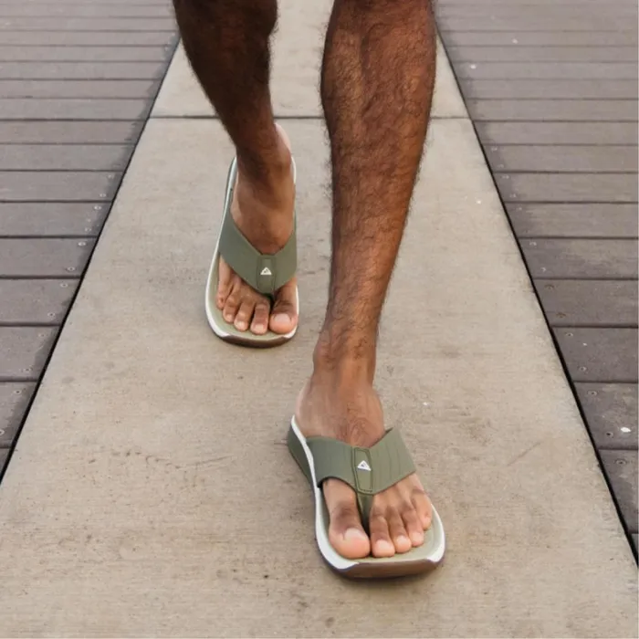 Reef Sandals The Deckhand Khaki 8211 Men Reef Sandals The Deckhand Khaki 8211 Men