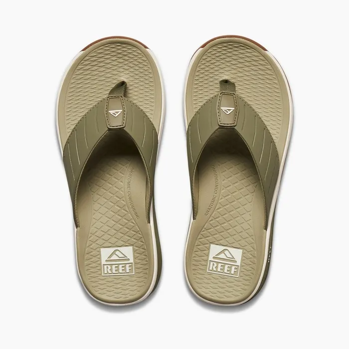 Reef Sandals The Deckhand Khaki 8211 Men Reef Sandals The Deckhand Khaki 8211 Men