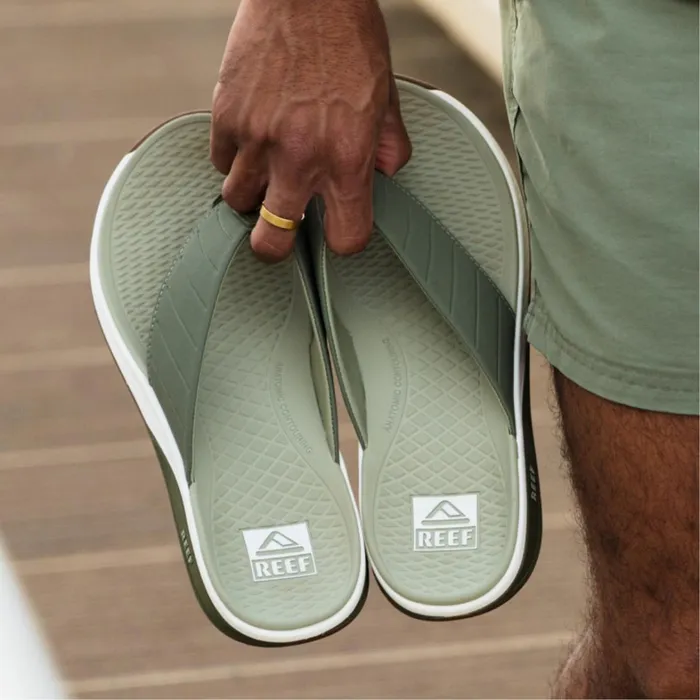 Reef Sandals The Deckhand Khaki 8211 Men Reef Sandals The Deckhand Khaki 8211 Men