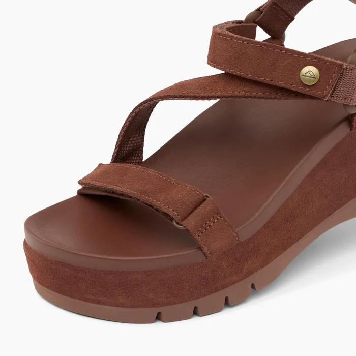 Reef Sandals Vista Higher Luna Cappuccino Suede 8211 Women Reef Sandals Vista Higher Luna Cappuccino Suede 8211 Women