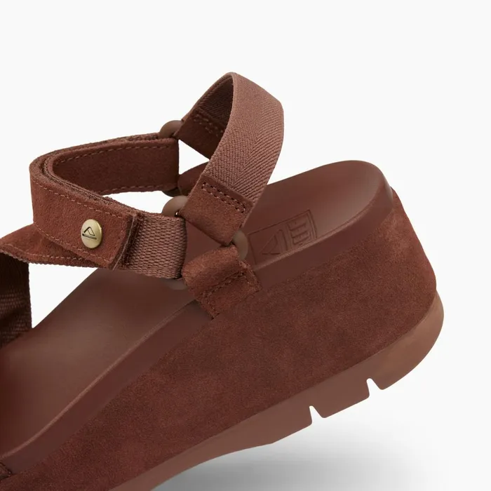 Reef Sandals Vista Higher Luna Cappuccino Suede 8211 Women Reef Sandals Vista Higher Luna Cappuccino Suede 8211 Women
