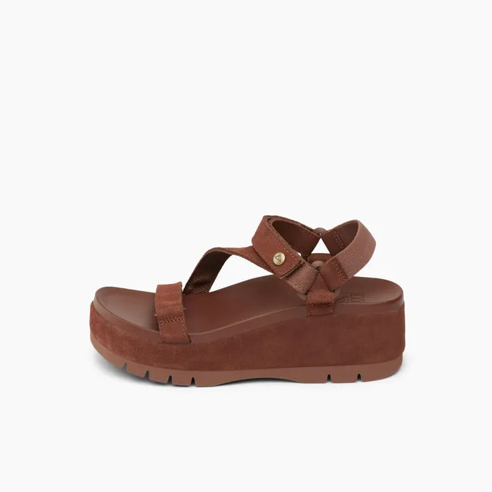 Reef Sandals Vista Higher Luna Cappuccino Suede 8211 Women Reef Sandals Vista Higher Luna Cappuccino Suede 8211 Women