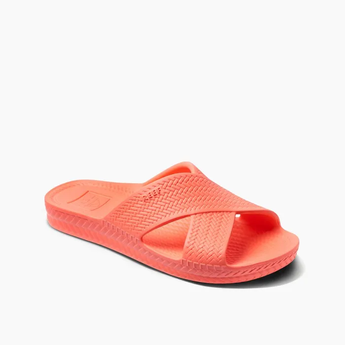 Reef Sandals Water X Slide Neon Poppy 8211 Women Reef Sandals Water X Slide Neon Poppy 8211 Women