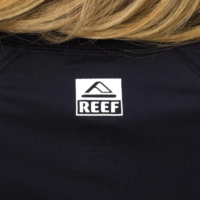 Reef Sets Crest Zip Up Long Sleeve Surf Shirt Upf 40 Caviar 8211 Women Reef Sets Crest Zip Up Long Sleeve Surf Shirt Upf 40 Caviar 8211 Women