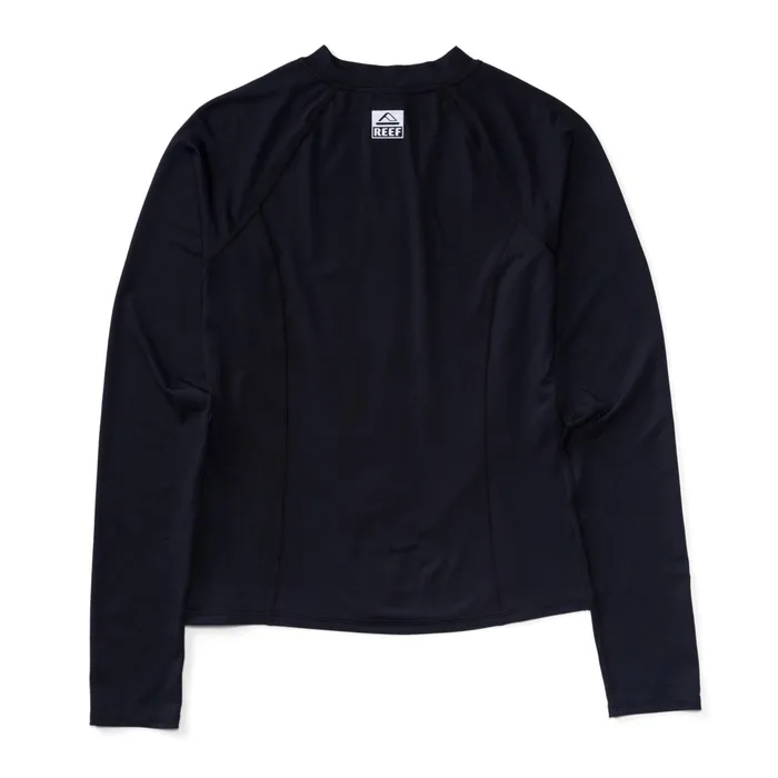 Reef Sets Crest Zip Up Long Sleeve Surf Shirt Upf 40 Caviar 8211 Women Reef Sets Crest Zip Up Long Sleeve Surf Shirt Upf 40 Caviar 8211 Women