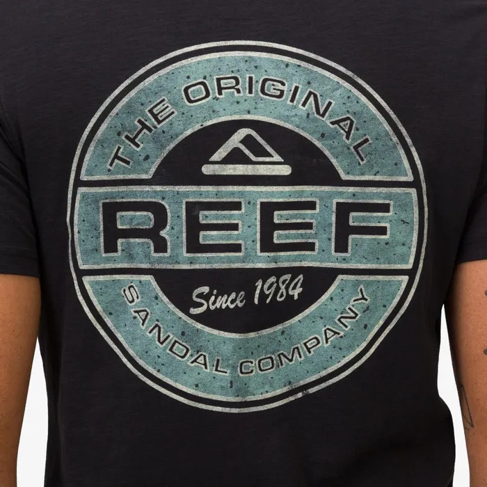 Reef TShirts and Shirts Slick Short Sleeve Tee Black 8211 Men