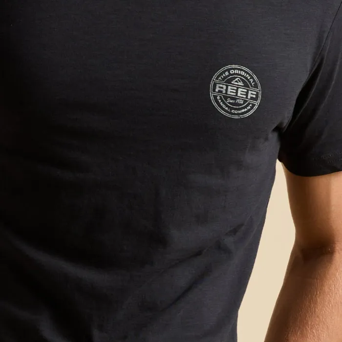 Reef TShirts and Shirts Slick Short Sleeve Tee Black 8211 Men