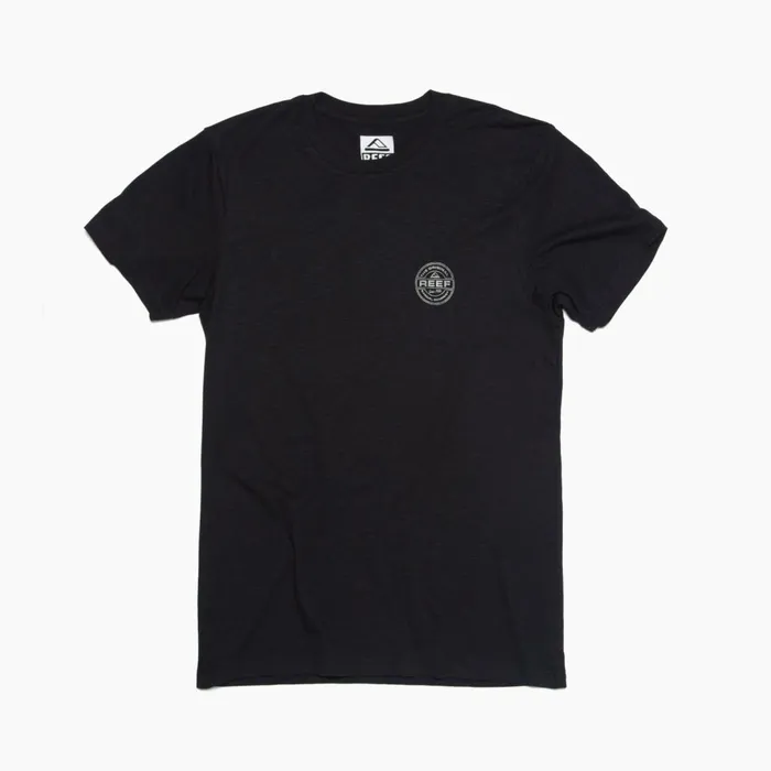 Reef TShirts and Shirts Slick Short Sleeve Tee Black 8211 Men