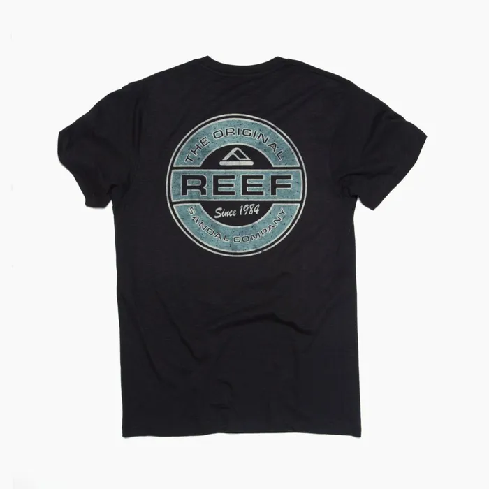 Reef TShirts and Shirts Slick Short Sleeve Tee Black 8211 Men