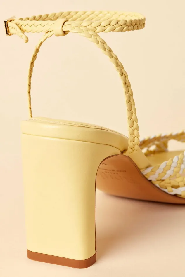 Rouje LIZ Sandals Yellow Women Shoes
