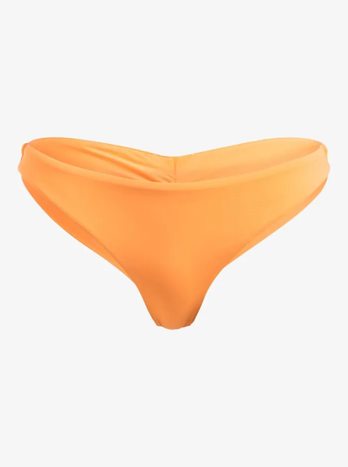 Roxy Bikinis Beach Classics Cheeky Bikini Bottoms Mock Orange 8211 Women
