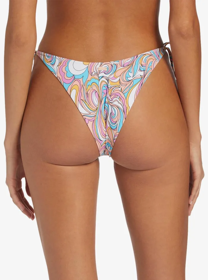 Roxy Bikinis Beach Classics Cheeky Bikini Bottoms Swirly Daze 8211 Women
