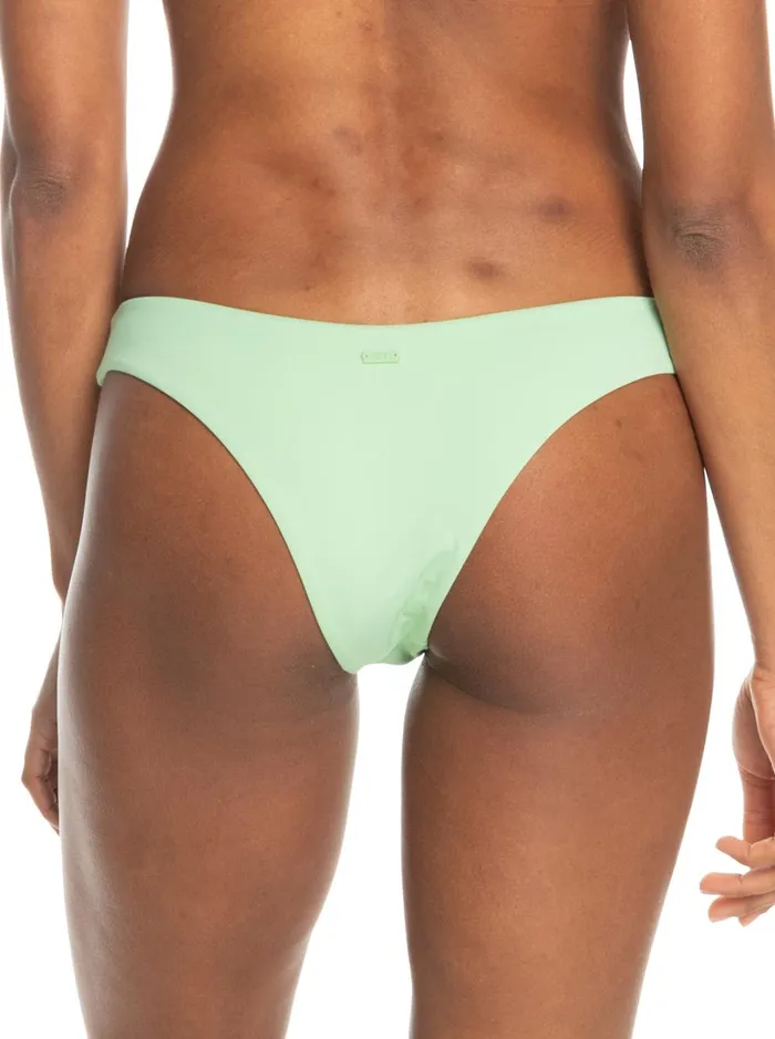 Roxy Bikinis Beach Classics High Leg Bikini Bottoms Sprucetone 8211 Women