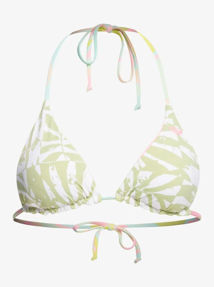 Roxy Bikinis Tropics Hype Reversible Tiki Tri Bikini Top Ambroisia Swirl Swim 8211 Women