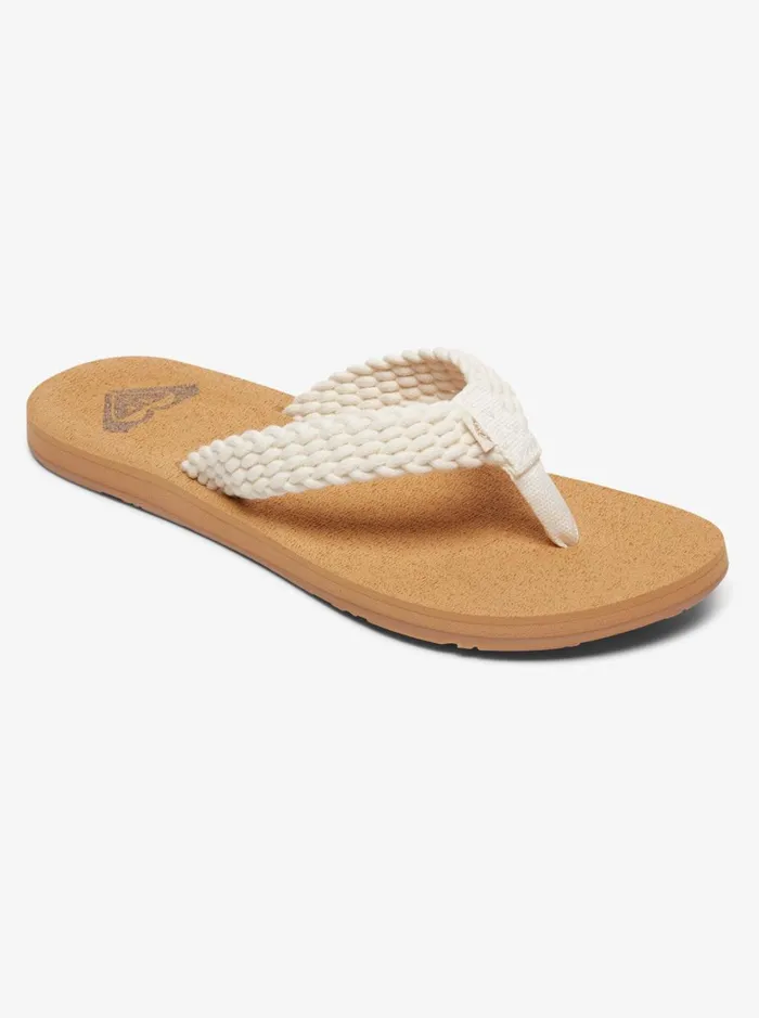 Roxy Flip Flops Porto FlipFlops Natural 8211 Women