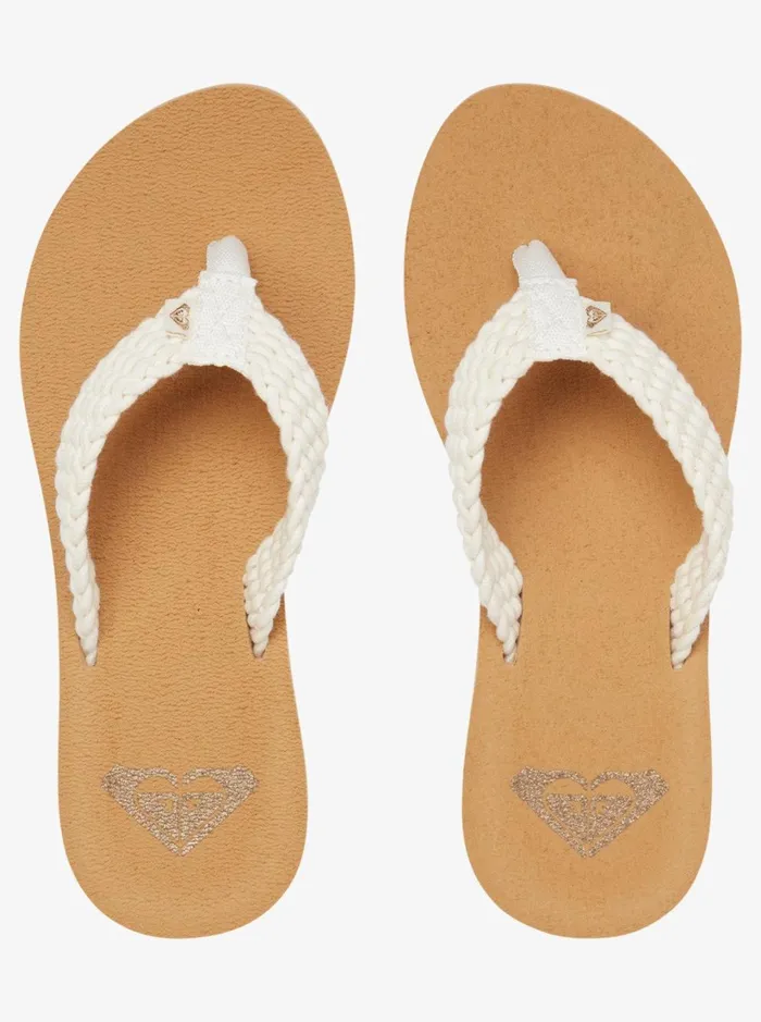 Roxy Flip Flops Porto FlipFlops Natural 8211 Women