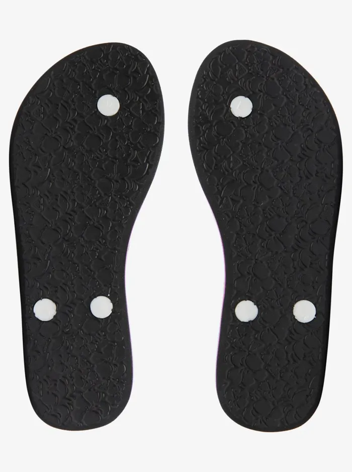 Roxy Flip Flops Portofino FlipFlops Blackpurpleorange 8211 Women