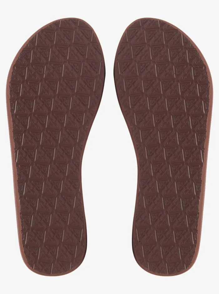 Roxy Flip Flops Viva Hi Sandals Chocolate 8211 Women