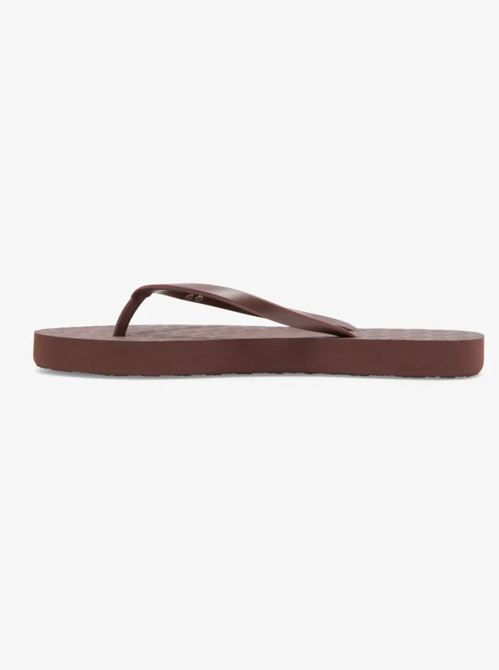 Roxy Flip Flops Viva Hi Sandals Chocolate 8211 Women
